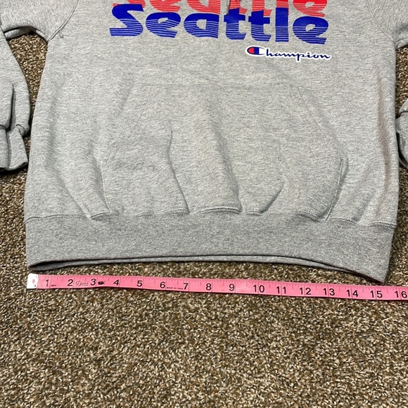 Champion Seattle Hoodie. Men’s size S. - Picture 5 of 9